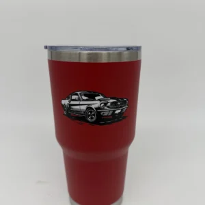 Vintage Ford Mustang Premium Insulated Stainless Steel Travel Mug