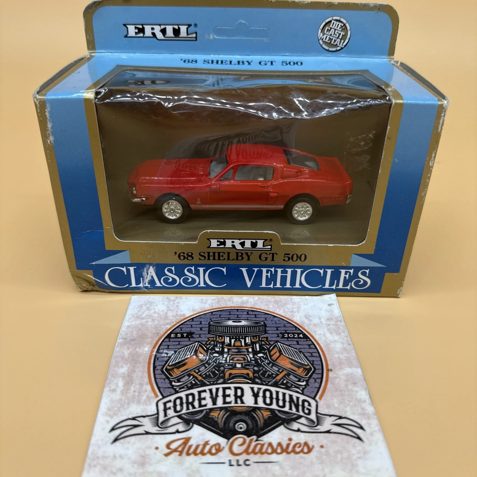 1968 Shelby GT500 1:43 Diecast Model