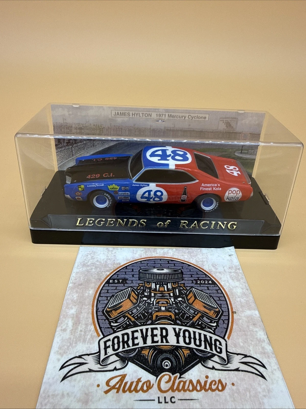 1992 Legends Of Racing James Hylton #48 Mercury Cyclone