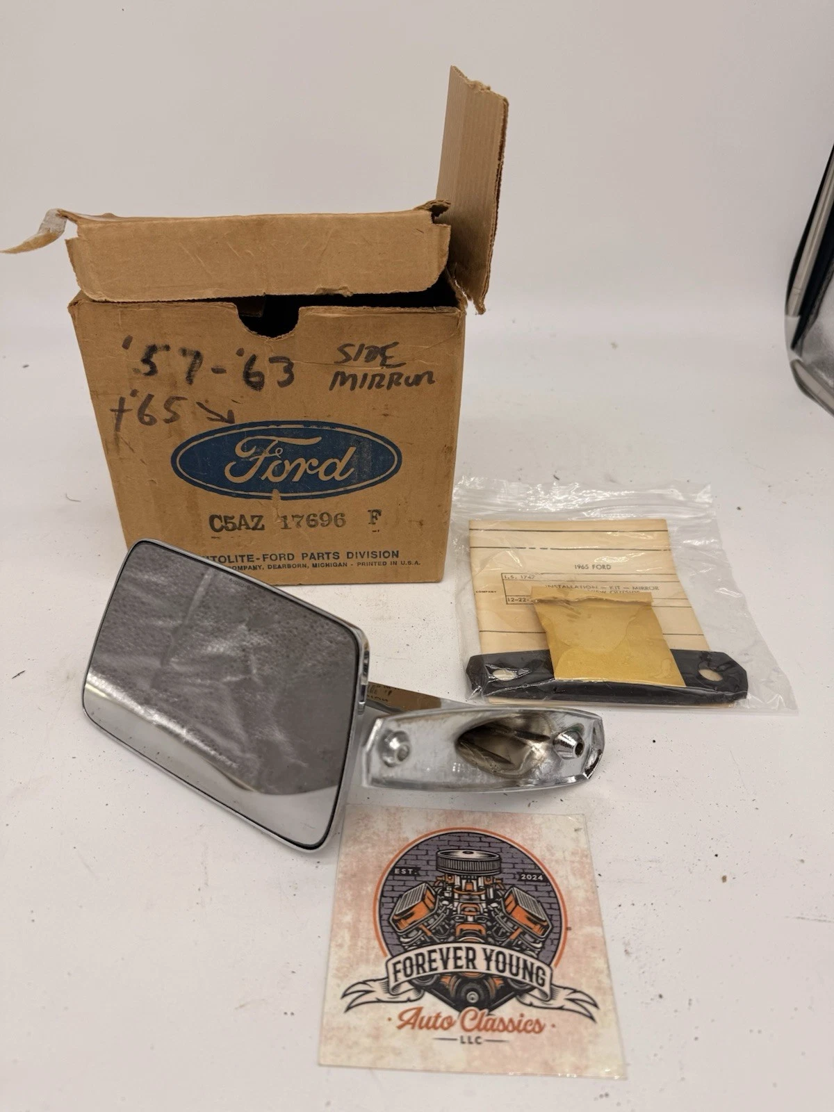 Ford Outside Mirror 1965 C5AZ-17696-F