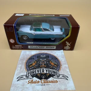 1957 Ford Fairlane Blue 1:43 Model 1995 Road Legends