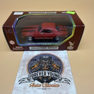 1967 Chevrolet Camaro Z-28 Red 1:43 Diecast Model