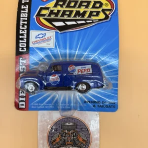 1:43 Pepsi-Cola Chevy Panel Van Diecast Model Road Champs