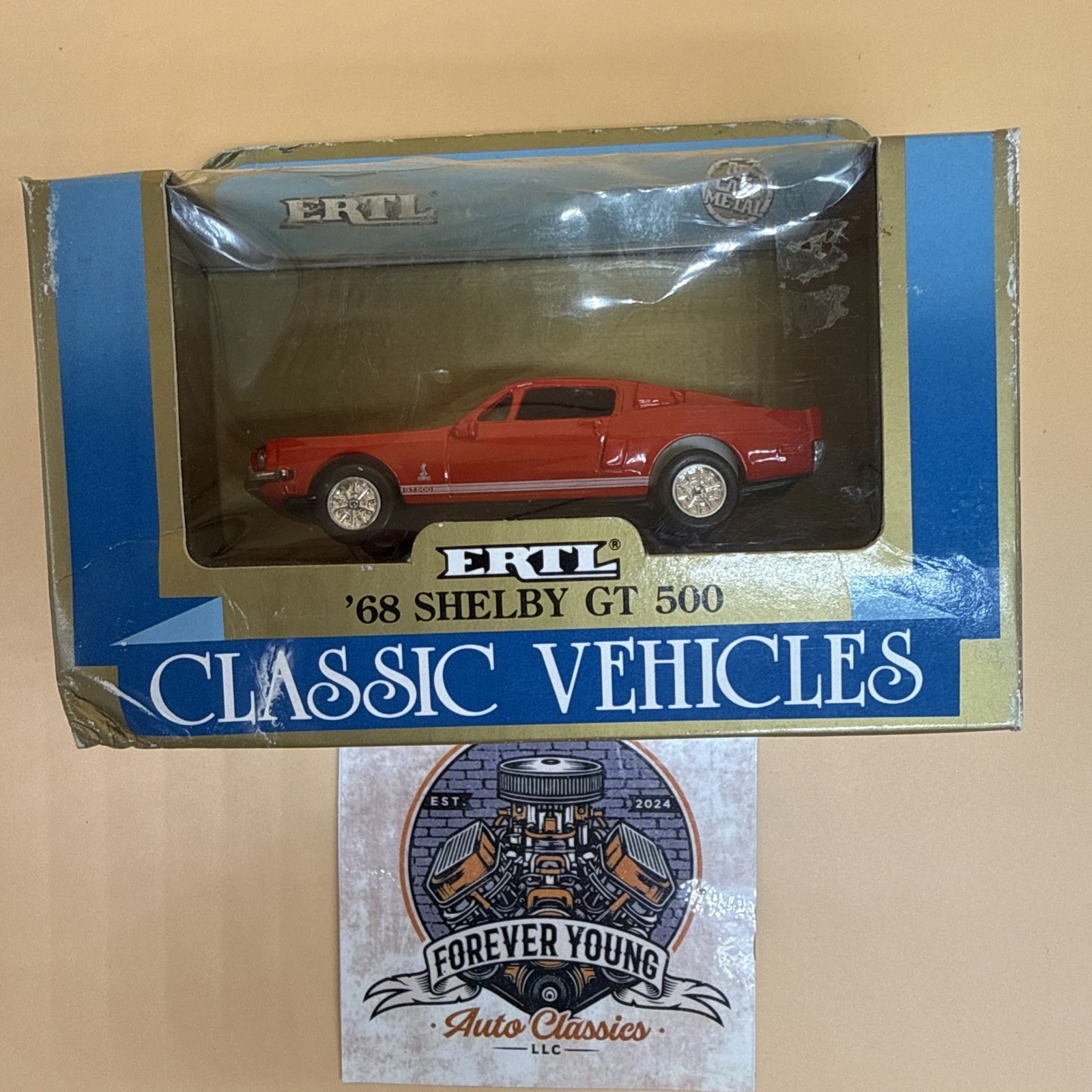 1968 Shelby GT500 1:43 Diecast Model