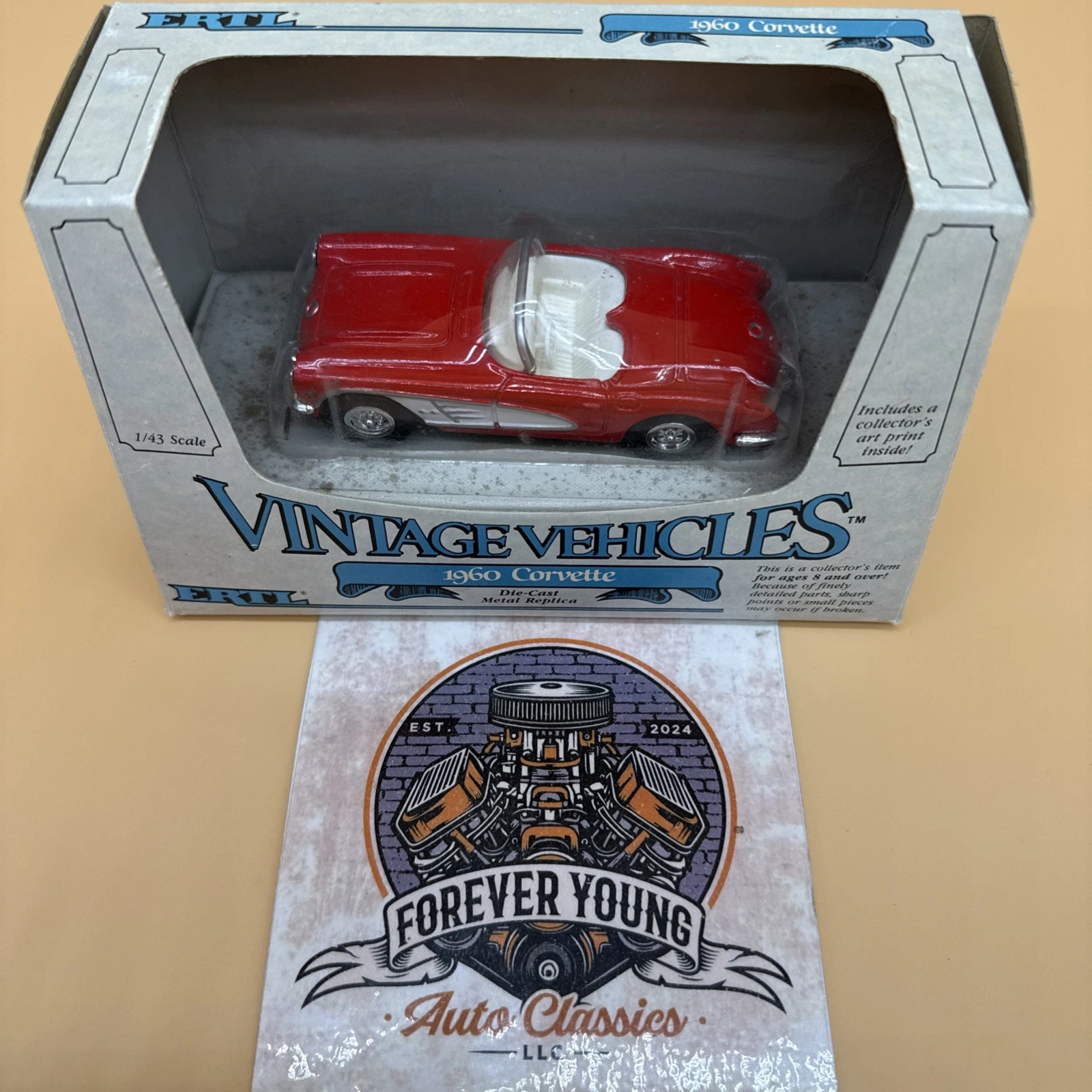 1960 Chevrolet Corvette 1:43 Model