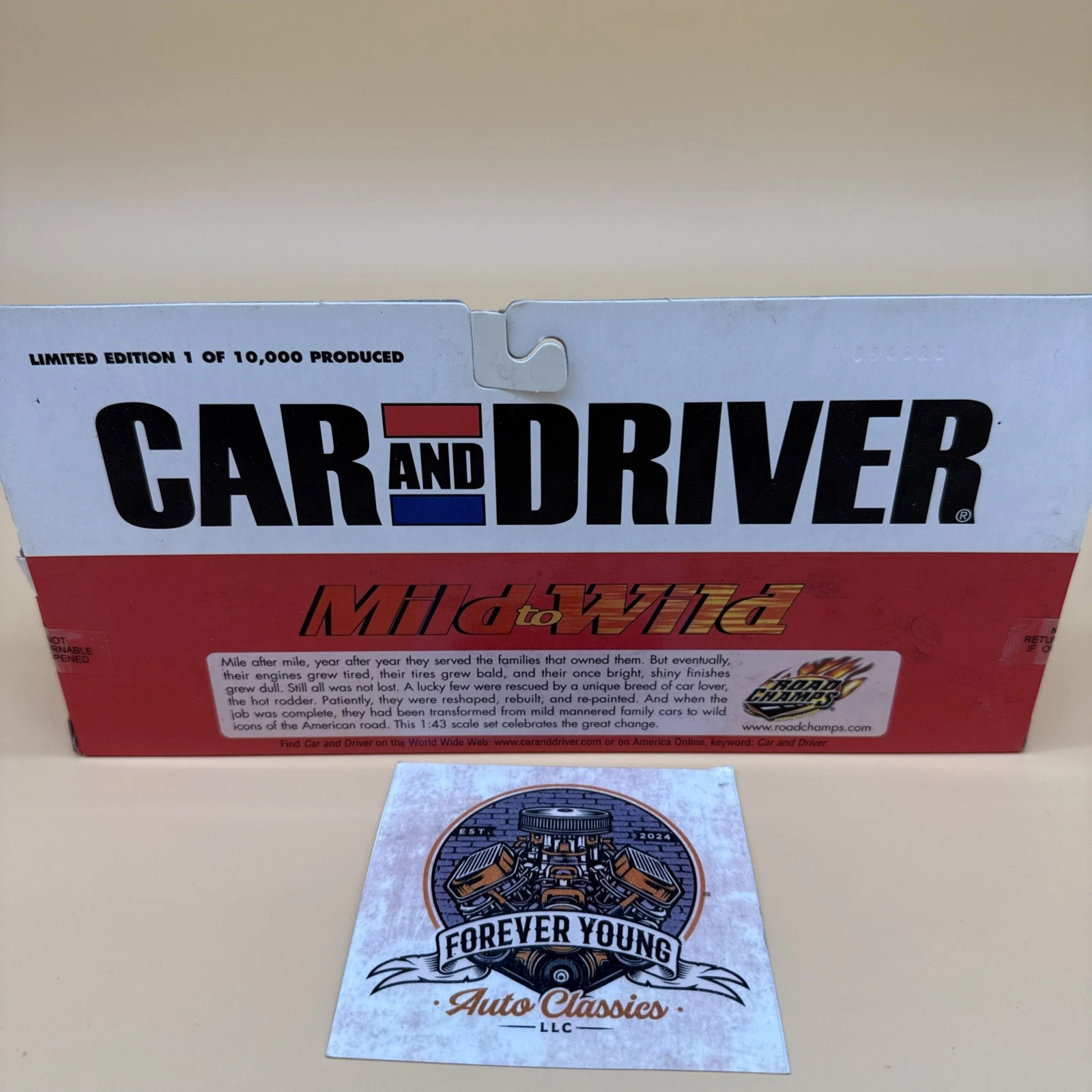 1932 Ford 1:43 Diecast Models Car and Driver Mild to Wild NIB - Image 3