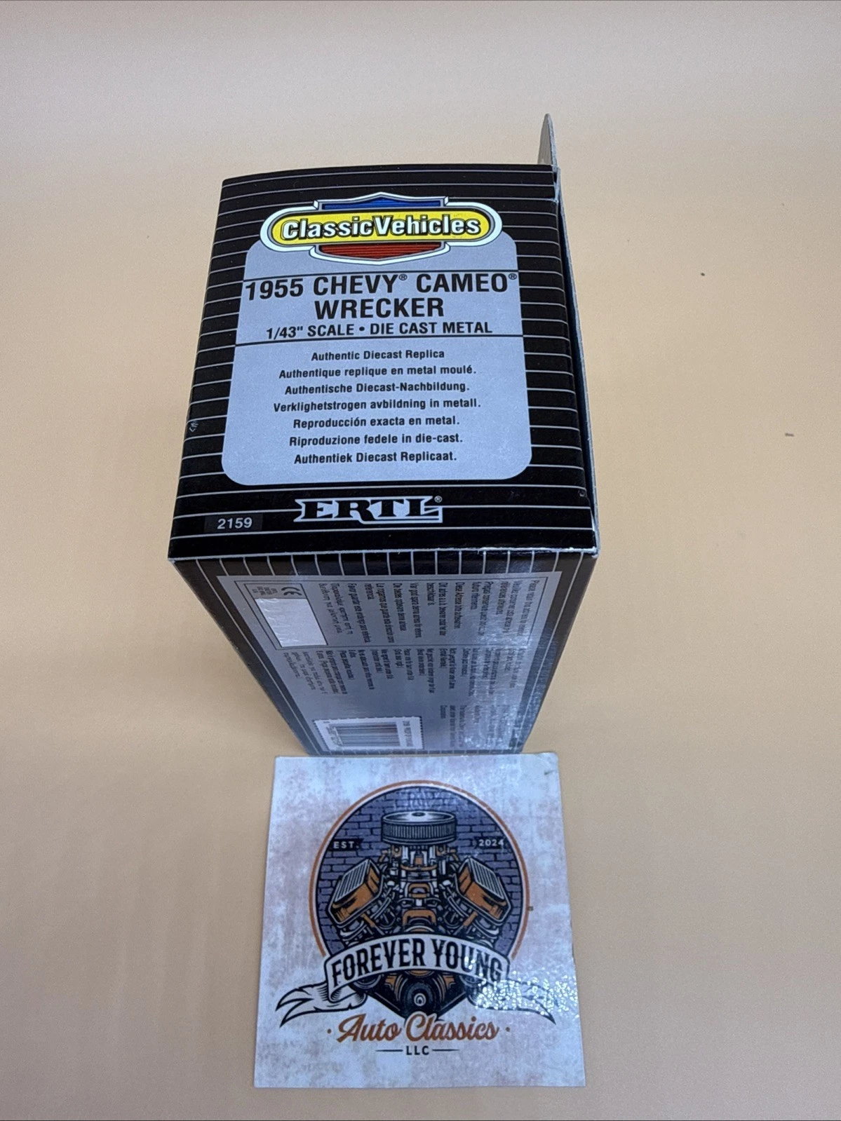 1958 Bonneville 1:43 Diecast Model 1998 Road Champs NIB - Image 3