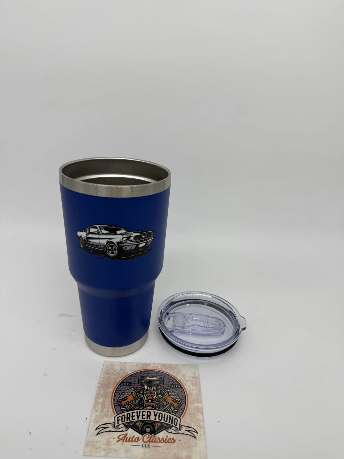 Ford Mustang Insulated Stainless Steel Travel Mug