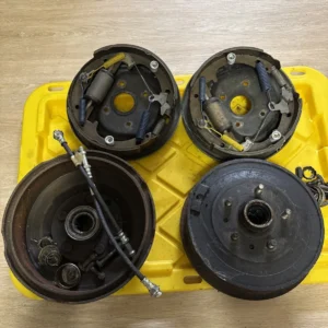 1964–66 Mustang V8 Front Drum Brake Set Rebuilt