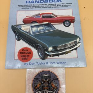 Mustang Restoration Handbook By Don Taylor & Tom Wilson 1965-1970 HP Books