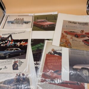 Lot of 45 Dodge Magazine Advertisements 1940s-1970s Vintage Original MOPAR Ads