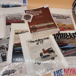 Lot of 8 American Motors Magazine Advertisements Vintage Original Sealed