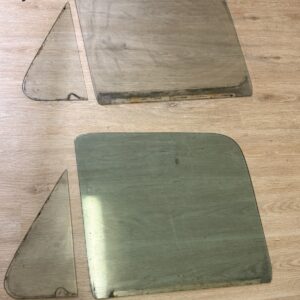 1967-1972 Ford F100 250 Front Side Window Door Glass Set LH RH ORIGINAL DT04497