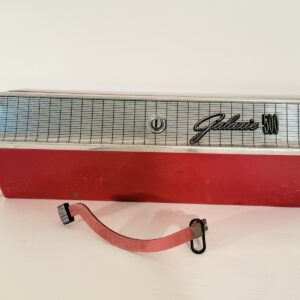 1963-64 Ford Galaxie 500 Glove Box Door Panel with Trim Emblem C3AZ-6206024-A