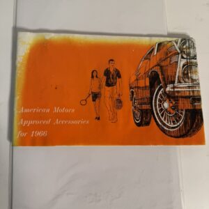 1966 American Motors Approved Accessories Catalog ORIGINAL
