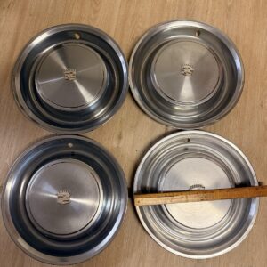 Vintage 1960s-70s Cadillac Hubcaps 16 1/2"  Set of 4 ORIGINAL GM