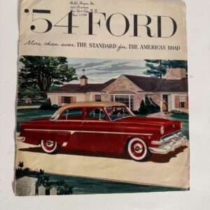 1954 “54 Ford More Than Ever” Brochure ORIGINAL