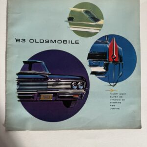 1963 Oldsmobile Ninety-Eight Super Dynamic 88 Starfire F-85 Jet ORIGINAL Vintage