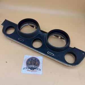 1967-1968 Ford Mustang Instrument Cluster Bezel C7ZF-10841A Black ORIGINAL
