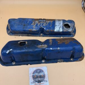 1968 Ford Mustang 289 V8 Valve Covers - Powered By Ford - ORIGINAL