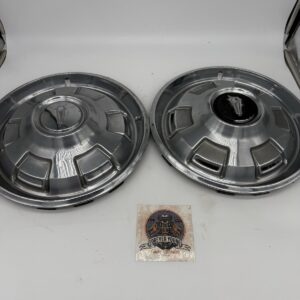 Two Mopar 4 14" Hubcaps 1967-69 Plymouth Barracuda / Road Runner 2823010 ORIGIN
