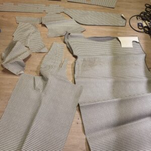 1964-66 Ford Thunderbird Trunk Mat Upholstery - 10 Pieces