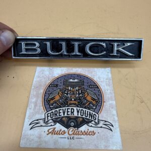 Buick Century Grille Grill Emblem Script ORIGINAL 1242104